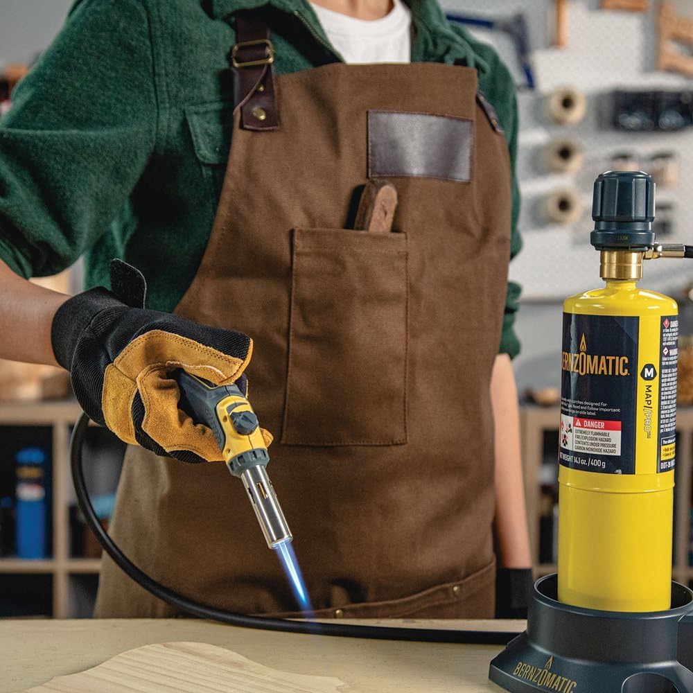 Bernzomatic FirePoint Creator Tool and MAP Pro Cylinders Ready for Use
