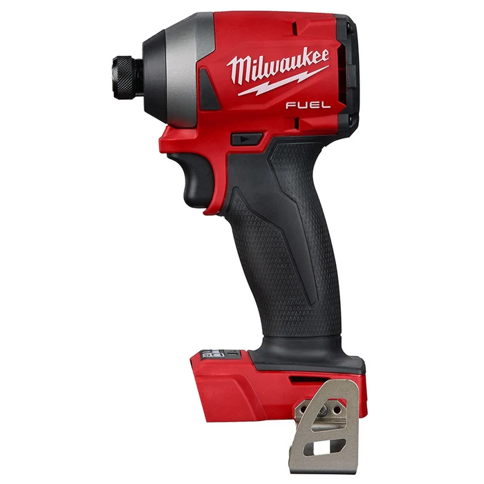 Milwaukee 2953-20 18V Brushless Cordless 1/4'' Hex Impact Driver - Red and Black Tool with High Torque and Compact Design
