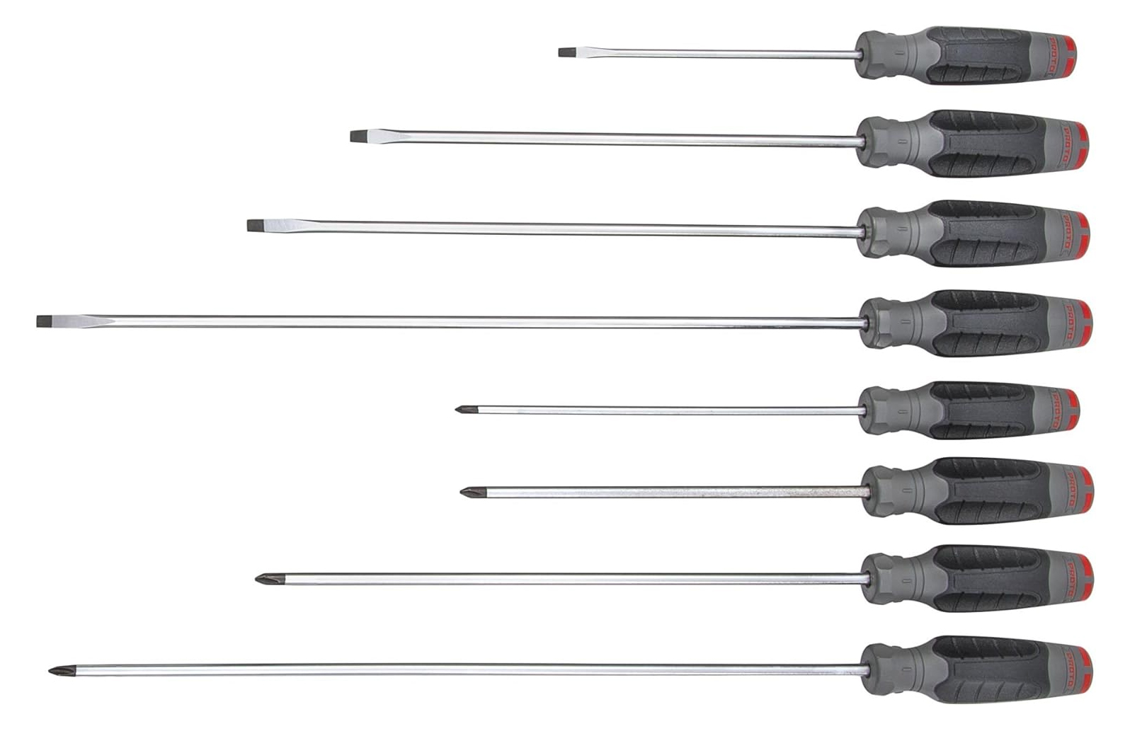 Experience unmatched precision and performance with the Proto DuraTek J1208SCL Screwdriver Set.
