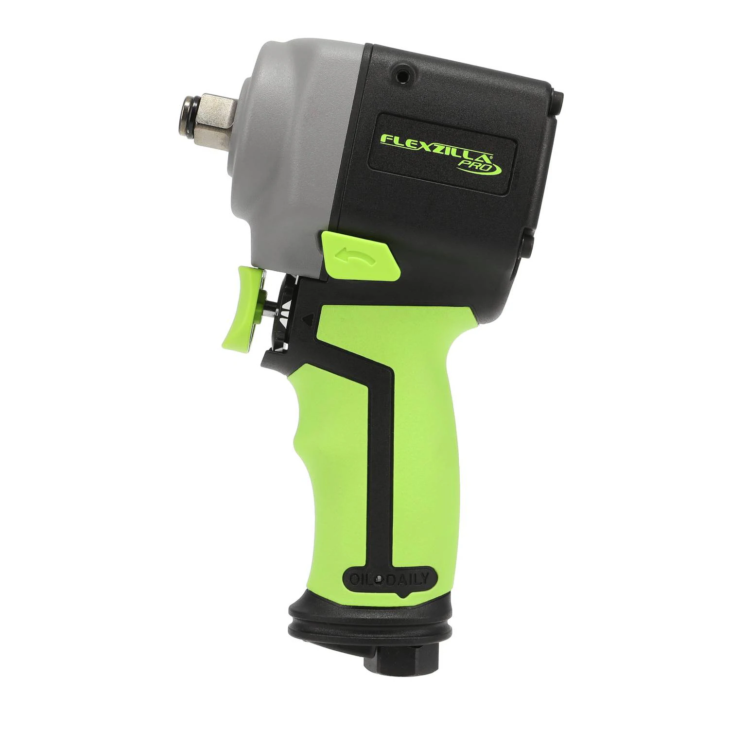 The lightweight and durable design of the Flexzilla Pro Mini Impact Wrench ensures top performance.
