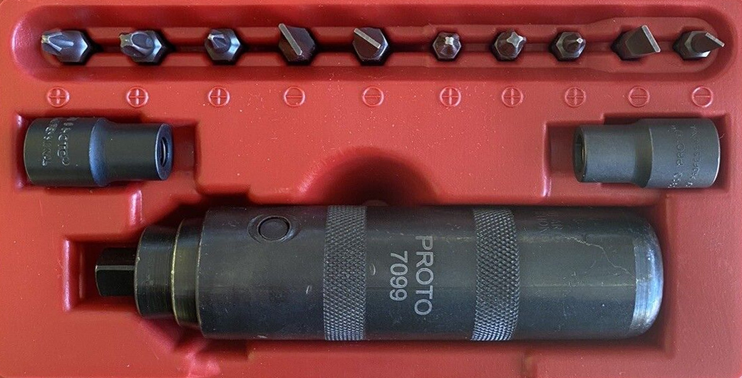 This Proto Hand Impact Driver Set comes in a durable blow-molded box for easy organization and portability.