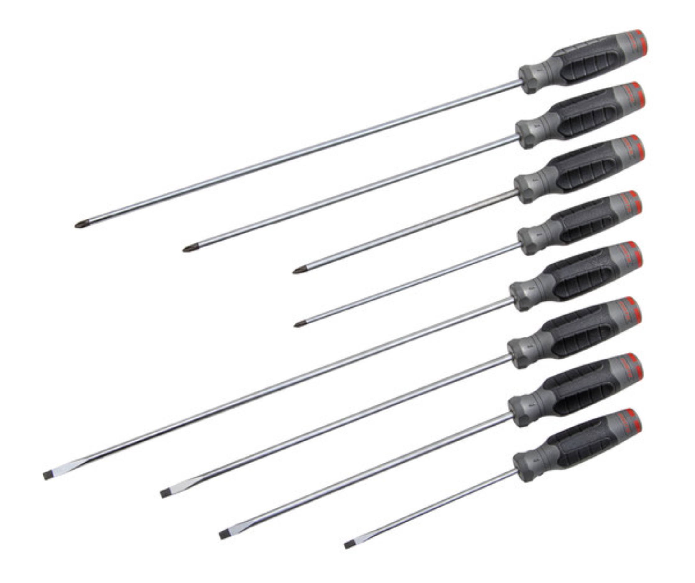 The Proto DuraTek J1208SCL Long Combination Screwdriver Set offers precision and durability for professionals and DIYers.