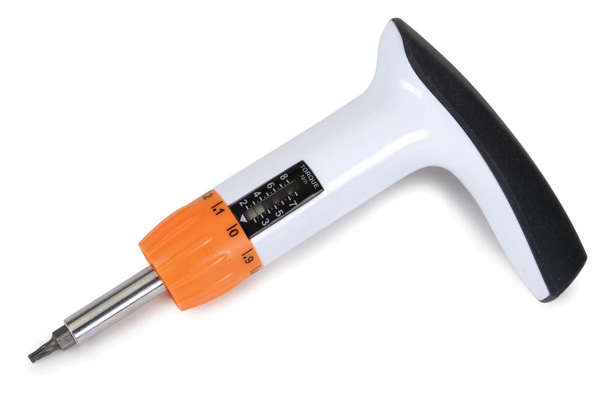 WILLIAMS Adjustable Torque Tool: 1/4 in Tip Size, 0.1 N-m Primary Scale Increments, 2.0-8.0 N-m